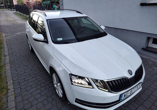 Skoda Octavia cena 58899 przebieg: 194916, rok produkcji 2019 z Aleksandrów Łódzki małe 667